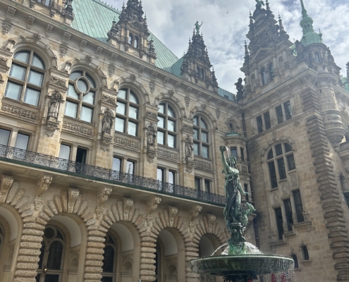 Rückseite Rathaus